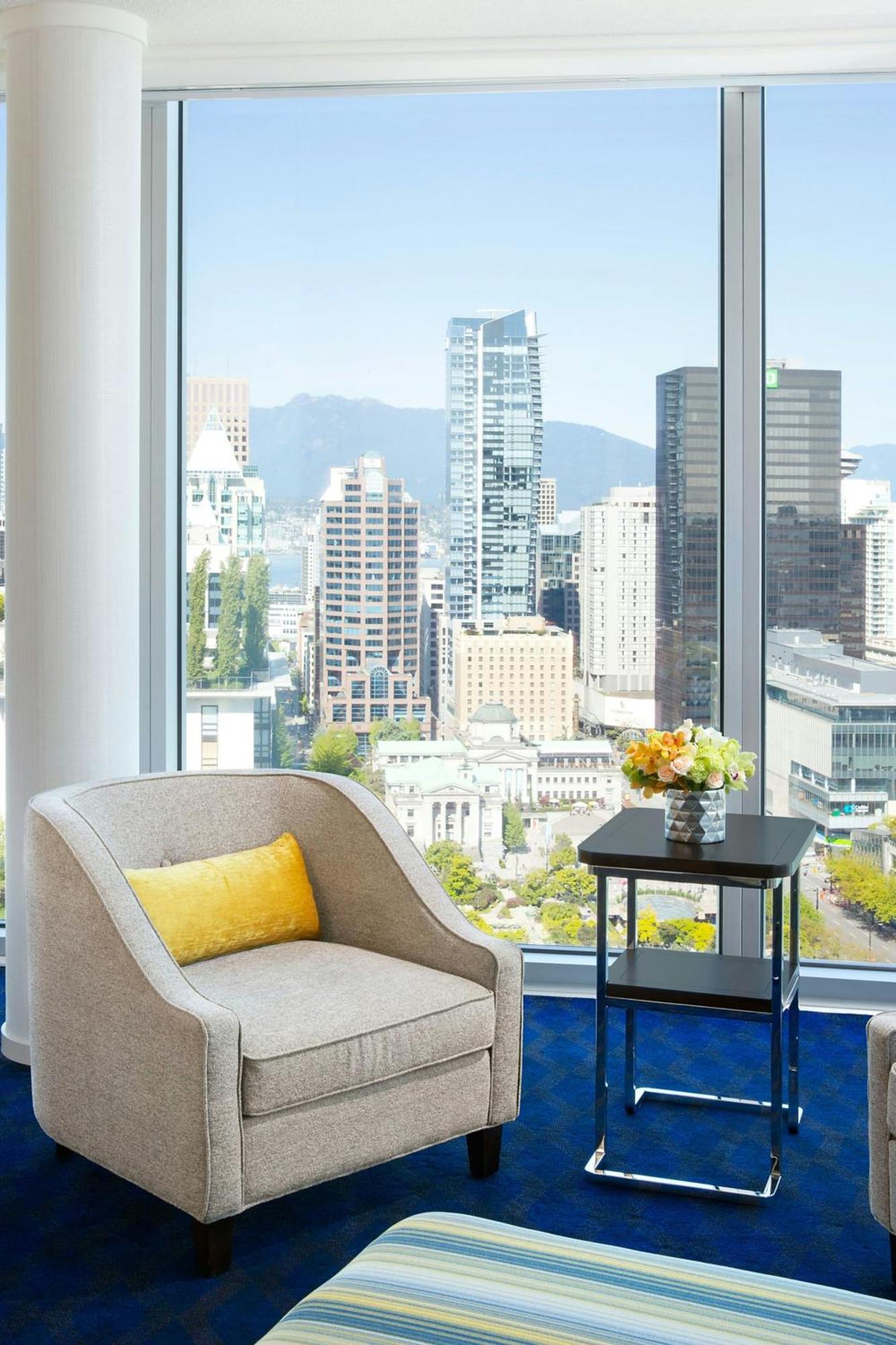 Sheraton Vancouver Wall Centre Exterior foto